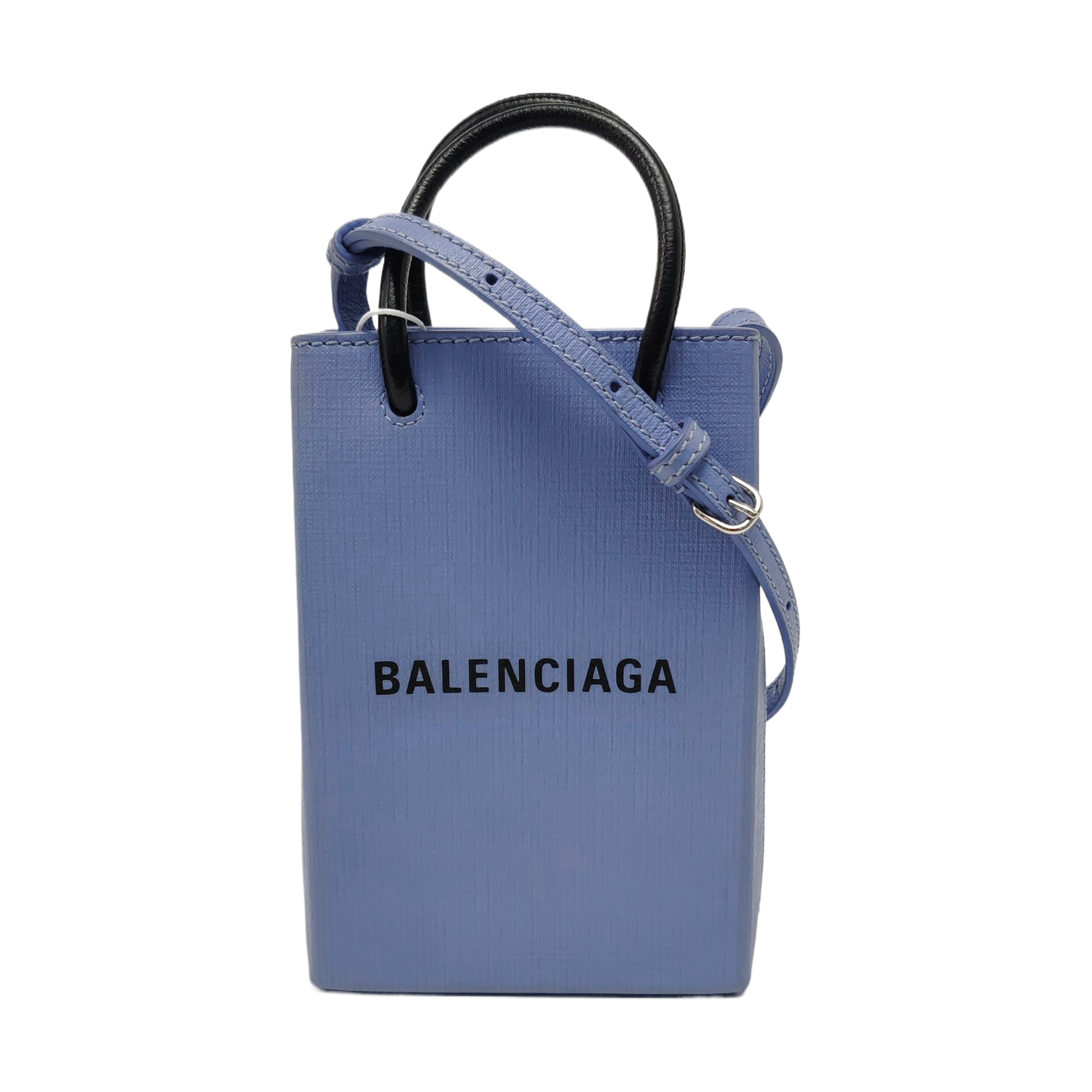 Shopping Bag Calfskin Purple