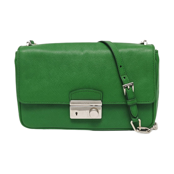 Sound Bag Saffiano Calfskin Green