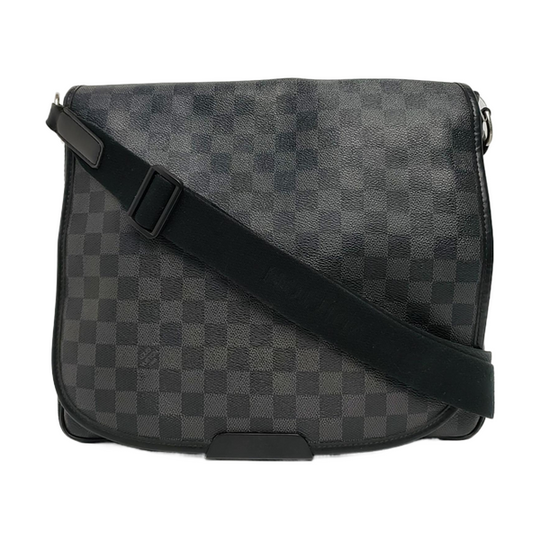 DANIEL Damier Graphite Coated Canvas Gray