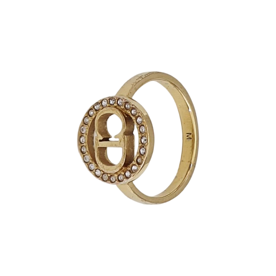 Clair D Lune Metal Gold Ring EU 51