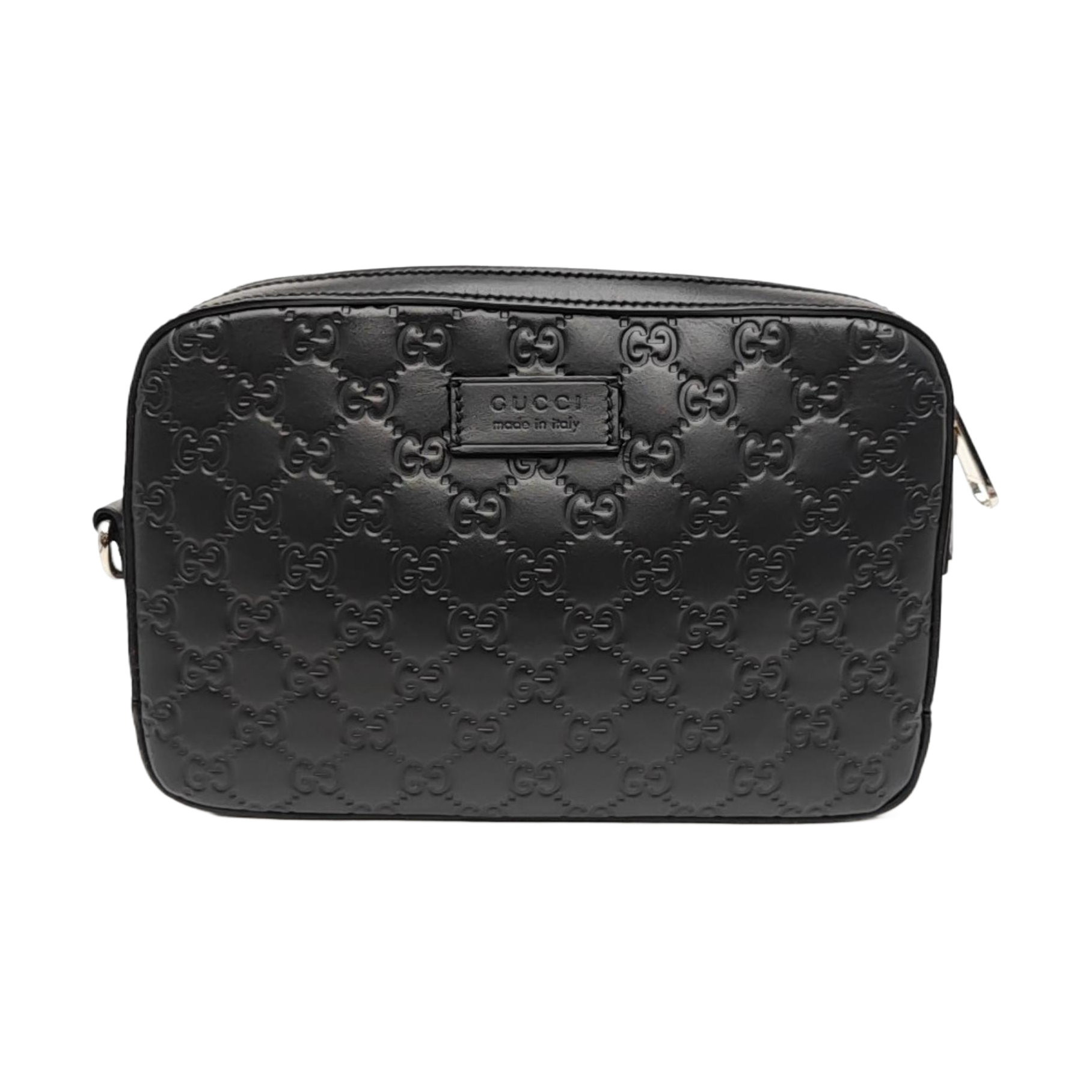 Monogram Calfskin Clutch Black