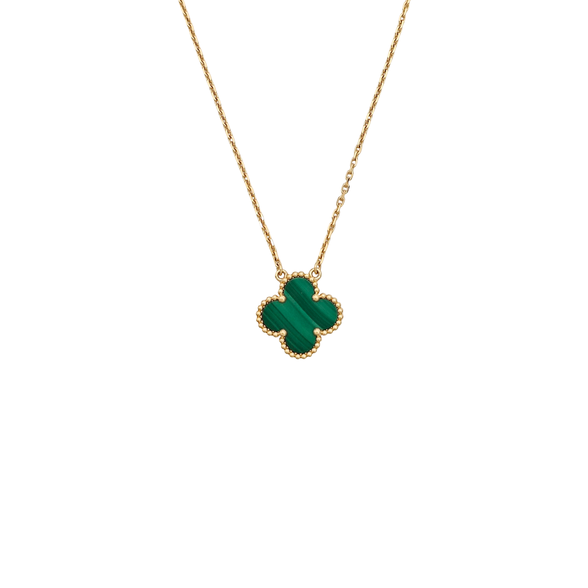 Vintage Alhambra 18k Gold Necklace