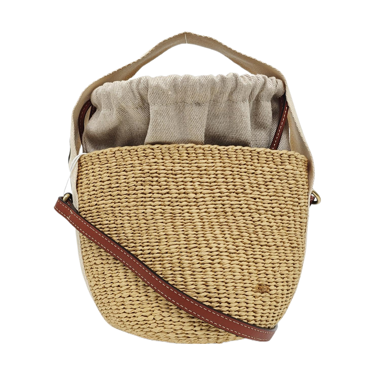 Special Material Shoulder Bag Brown
