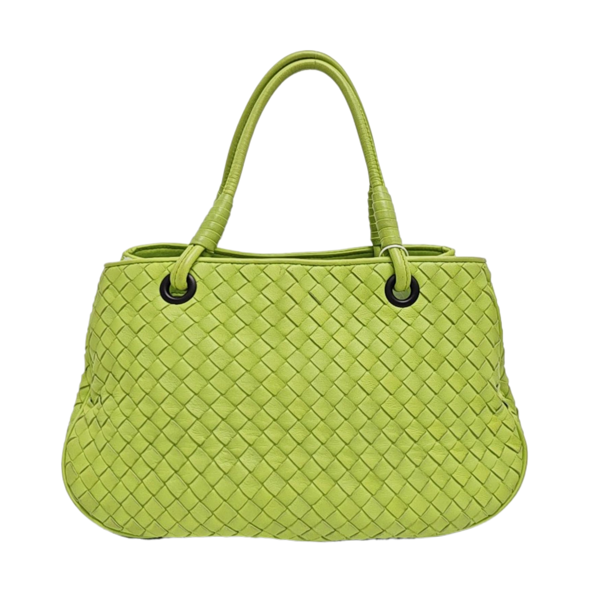 Lambskin Tote Bag Green