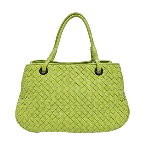 Lambskin Tote Bag Green