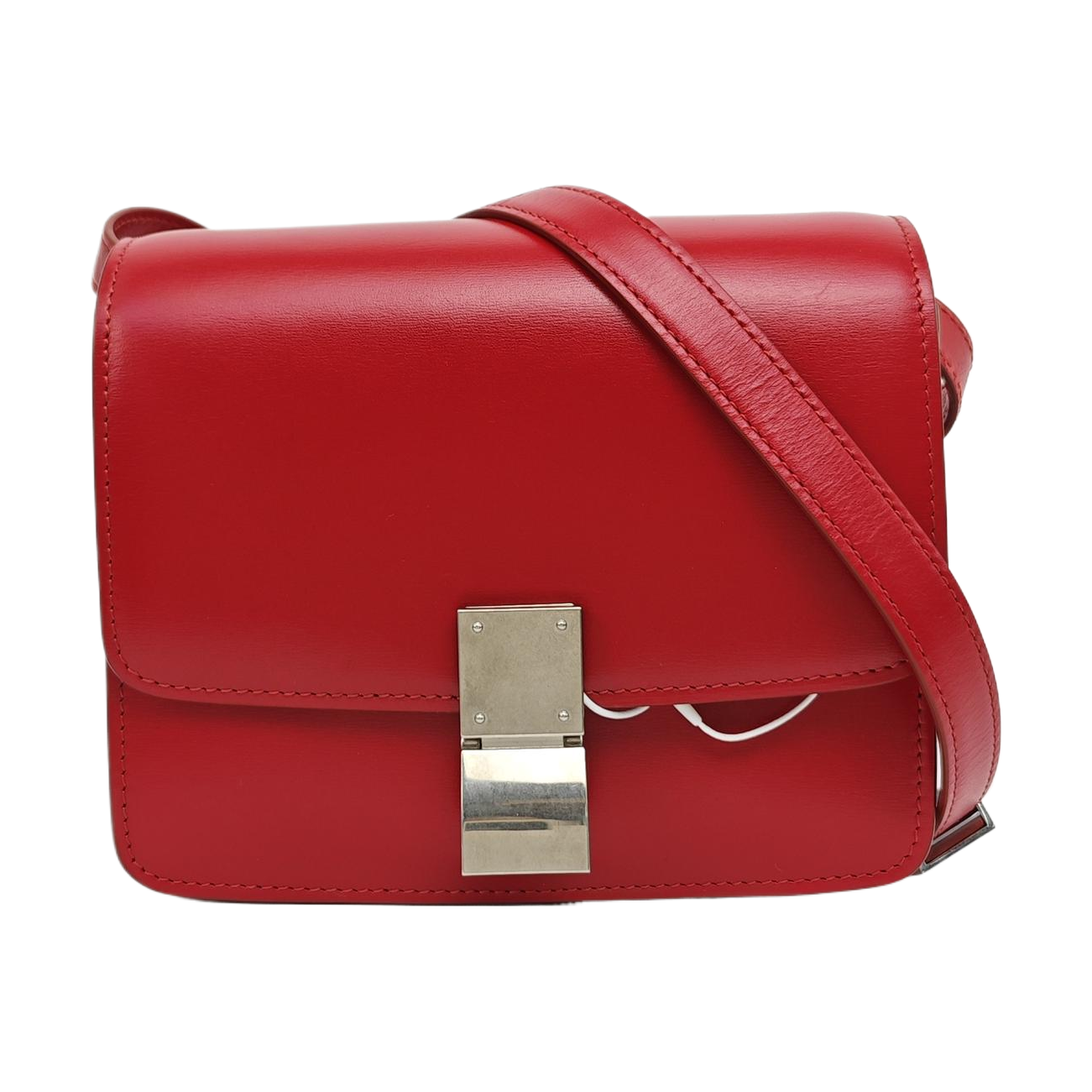 CLASSIC BOX Mini Calfskin Red