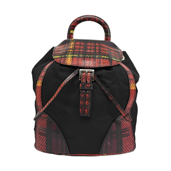 Nylon Backpack Black