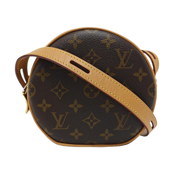 BOITE CHAPEAU PM Monogram Coated Canvas Brown