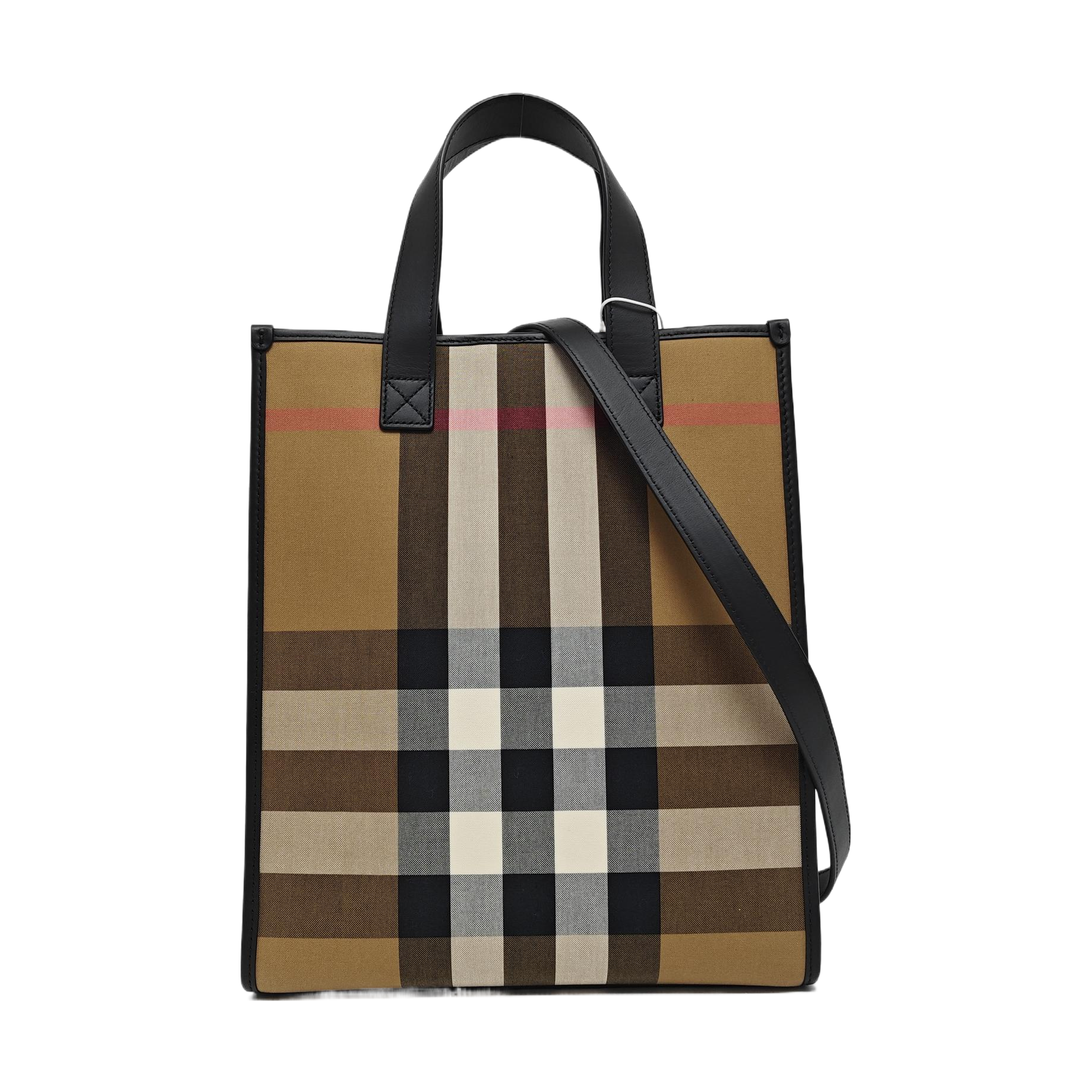 Canvas Top Handle Bag Brown