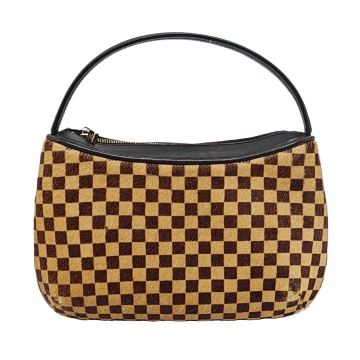TIGRE Damier Ebene Horsehair Brown
