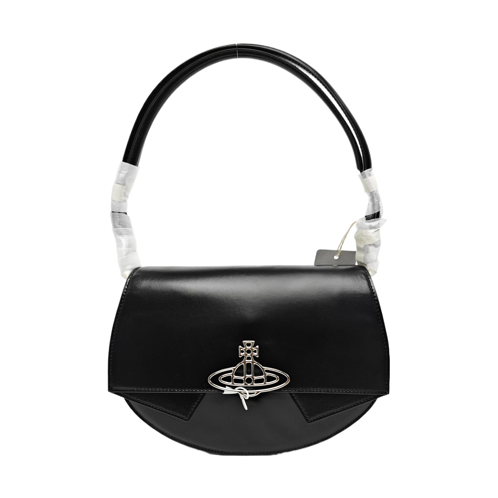 Calfskin Shoulder Bag Black