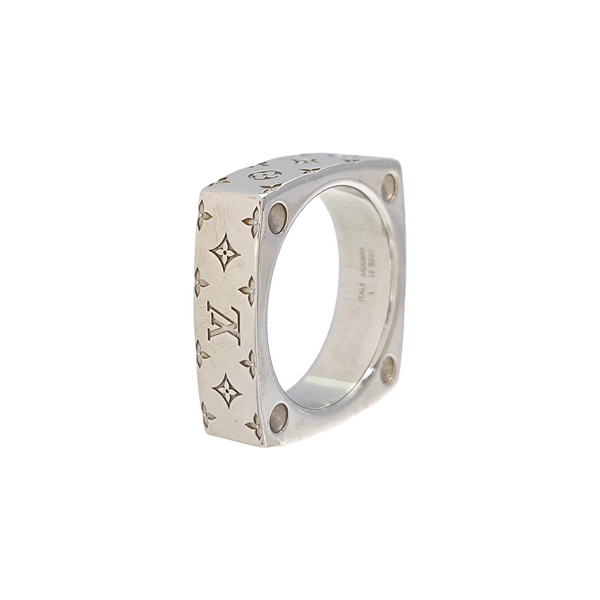 Metal Silver Ring EU 61