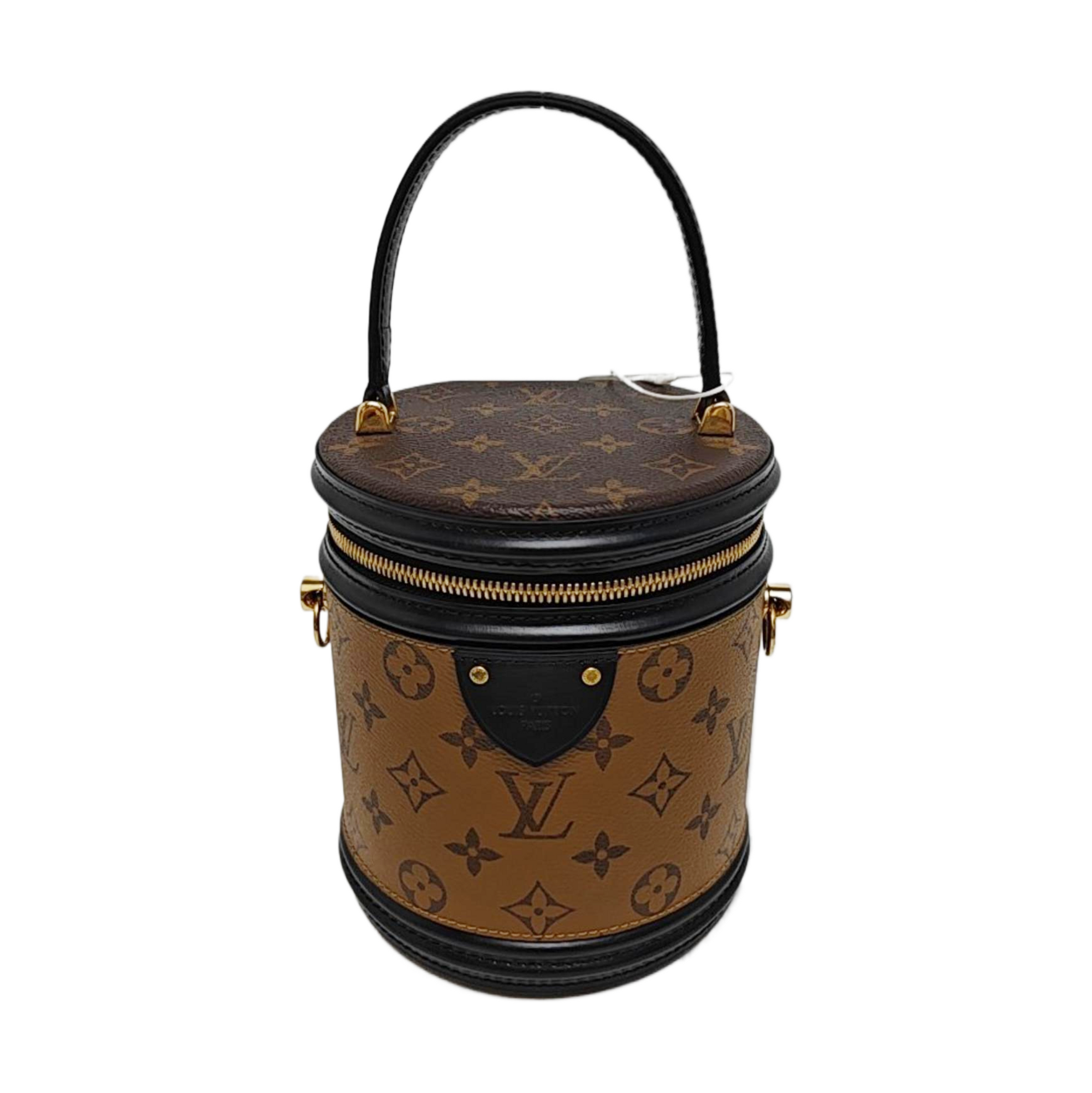 CANNES PM Monogram Coated Canvas Brown