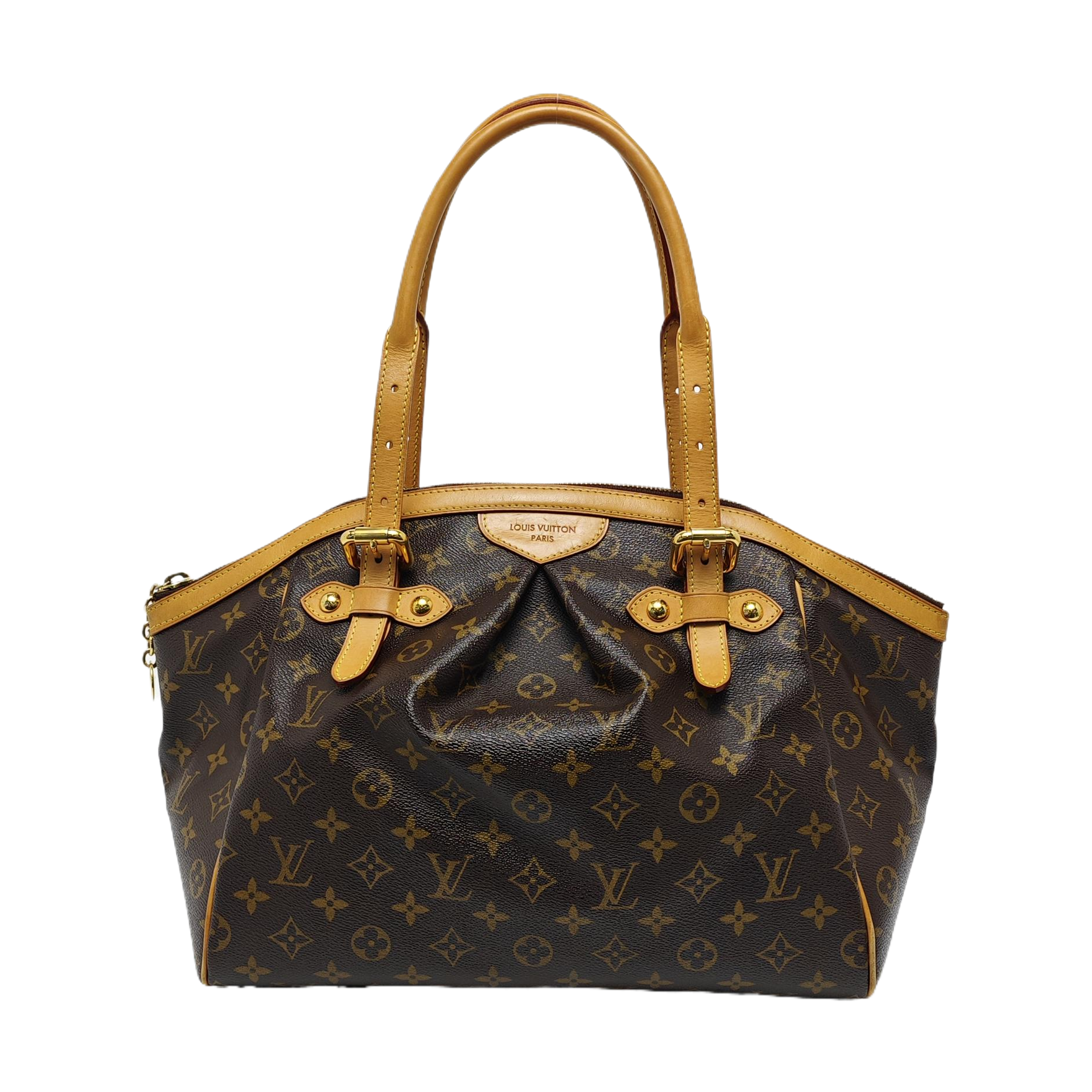 TIVOLI GM Monogram Coated Canvas Brown
