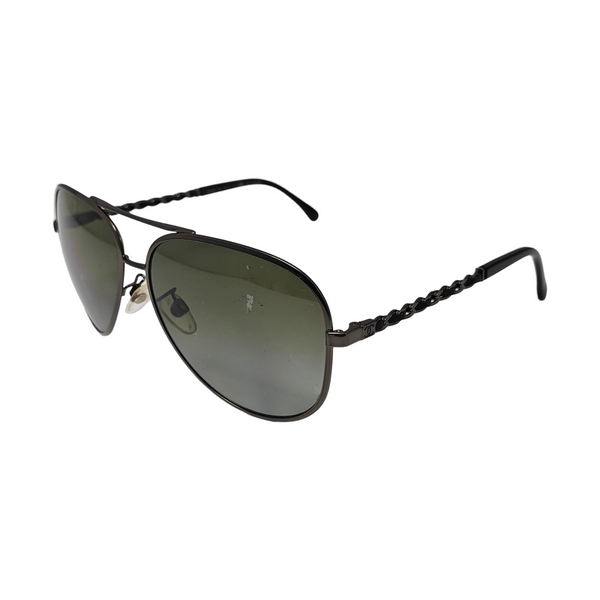 Metal Sunglasses Green