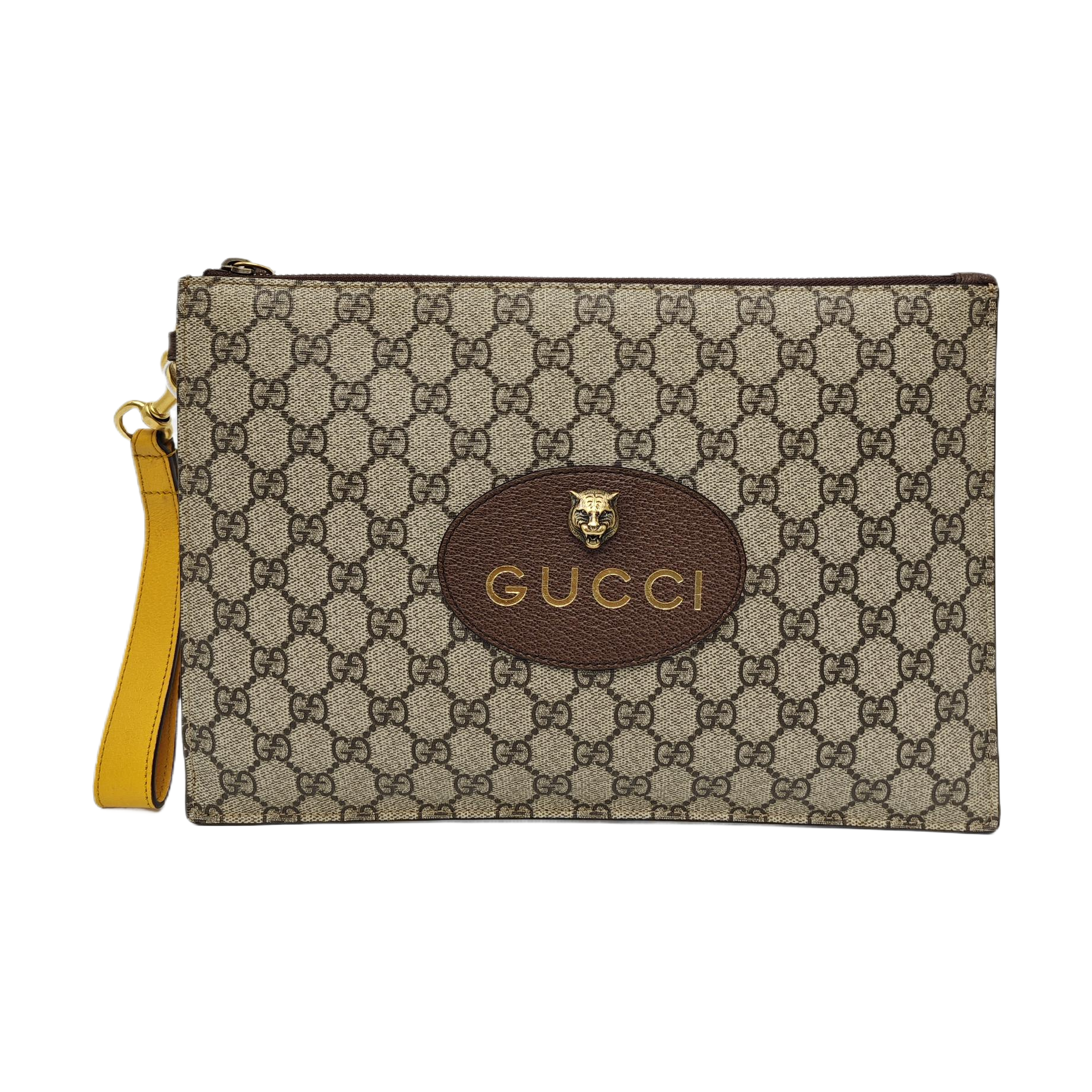 Neo Vintage Monogram Coated Canvas Beige