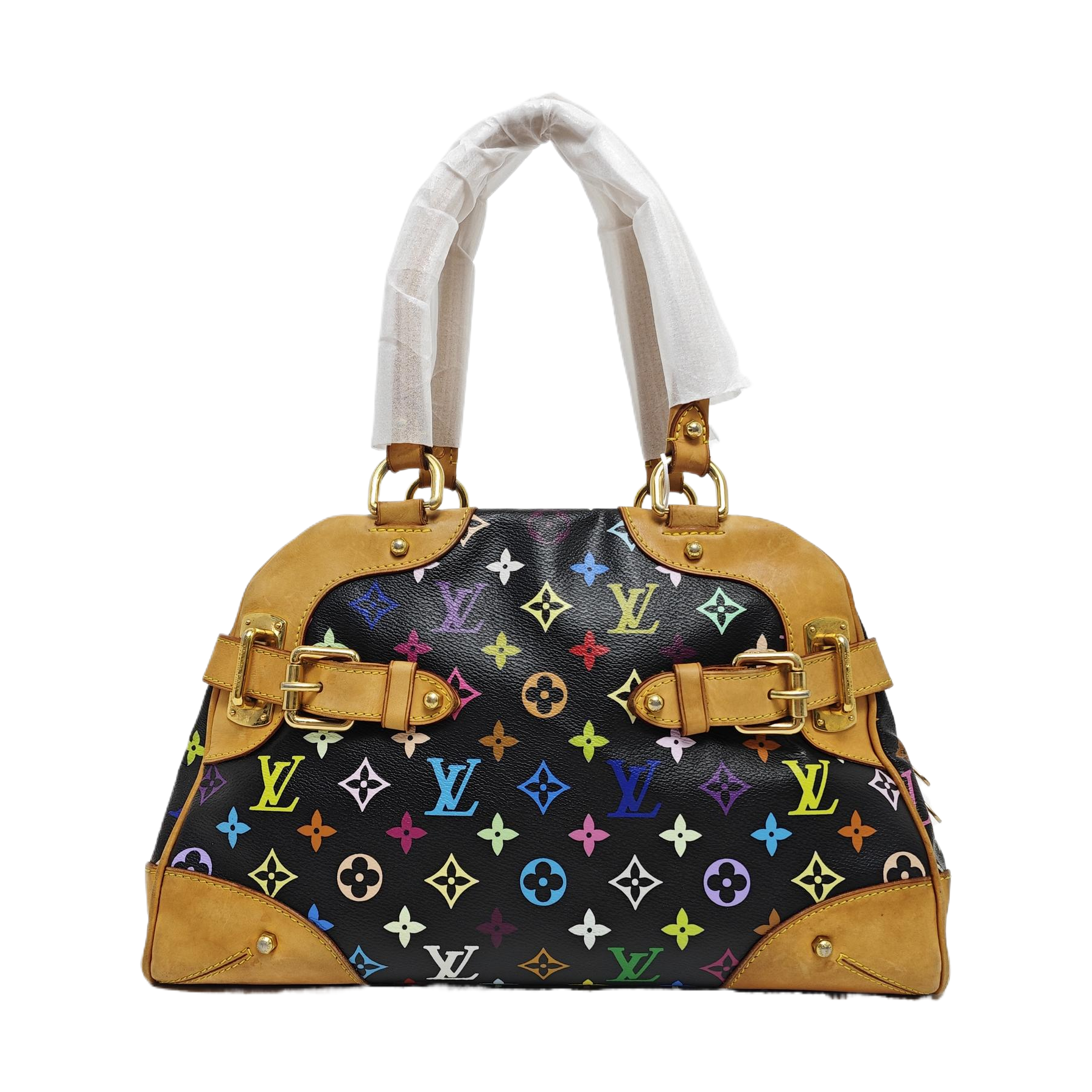 LV × TM CLAUDIA Monogram Coated Canvas Black