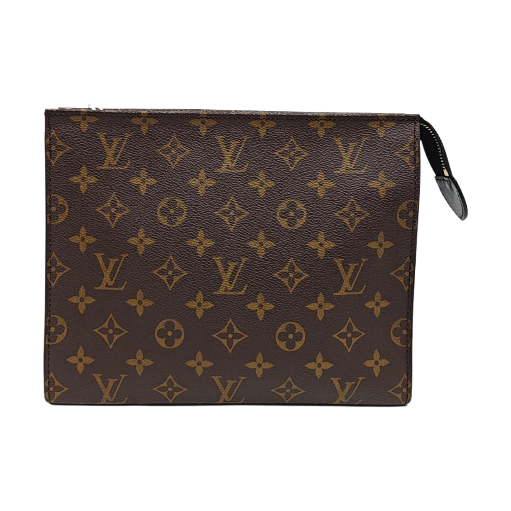 TOILET POCKET 26 Monogram Coated Canvas Brown