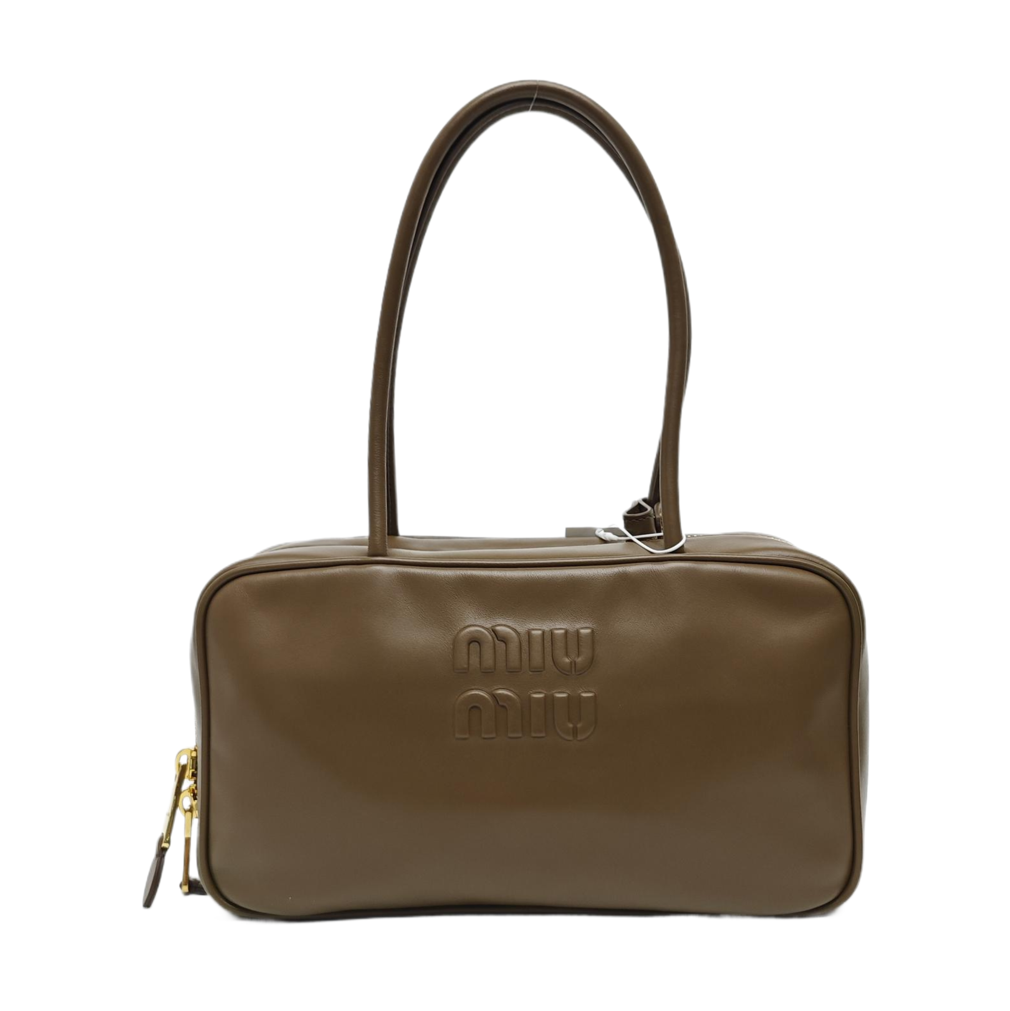 Beau Medium Calfskin Gray