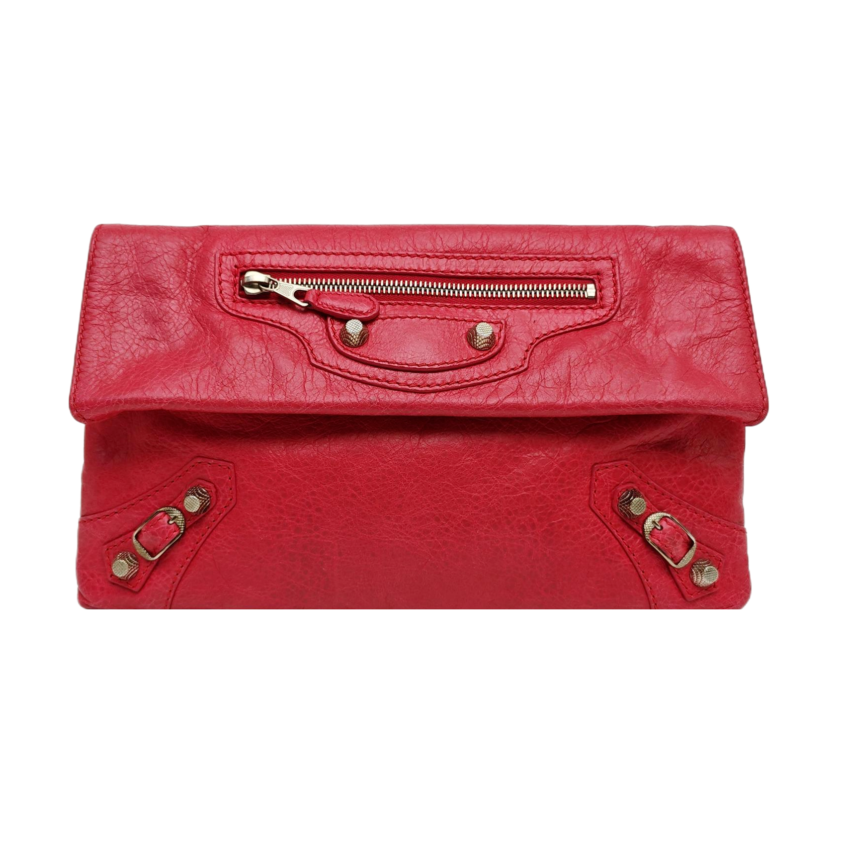 Classic City Small Lambskin Red