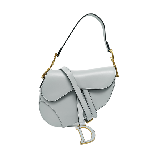 Saddle Small Calfskin Blue