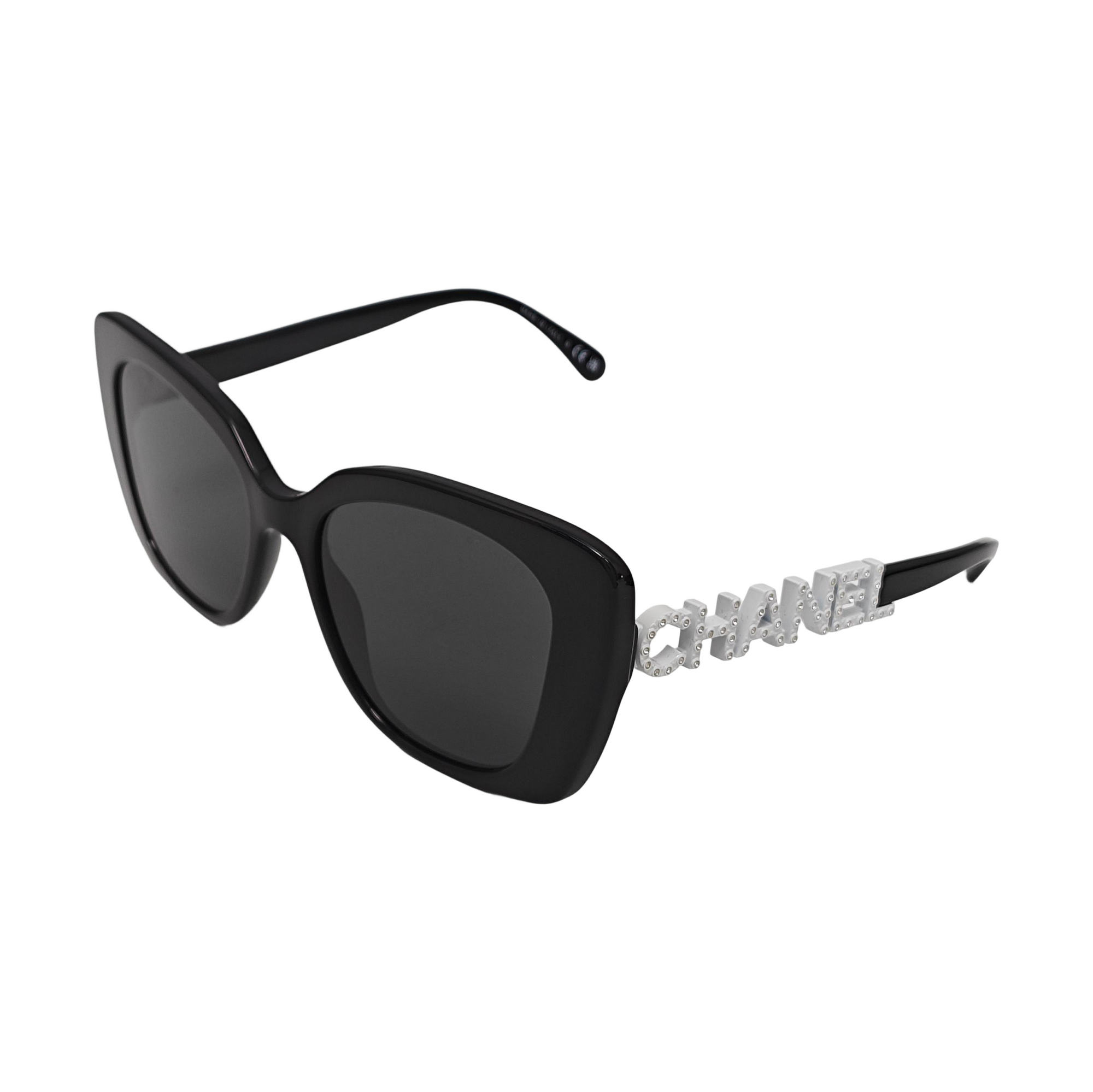 Synthetic Sunglasses Black
