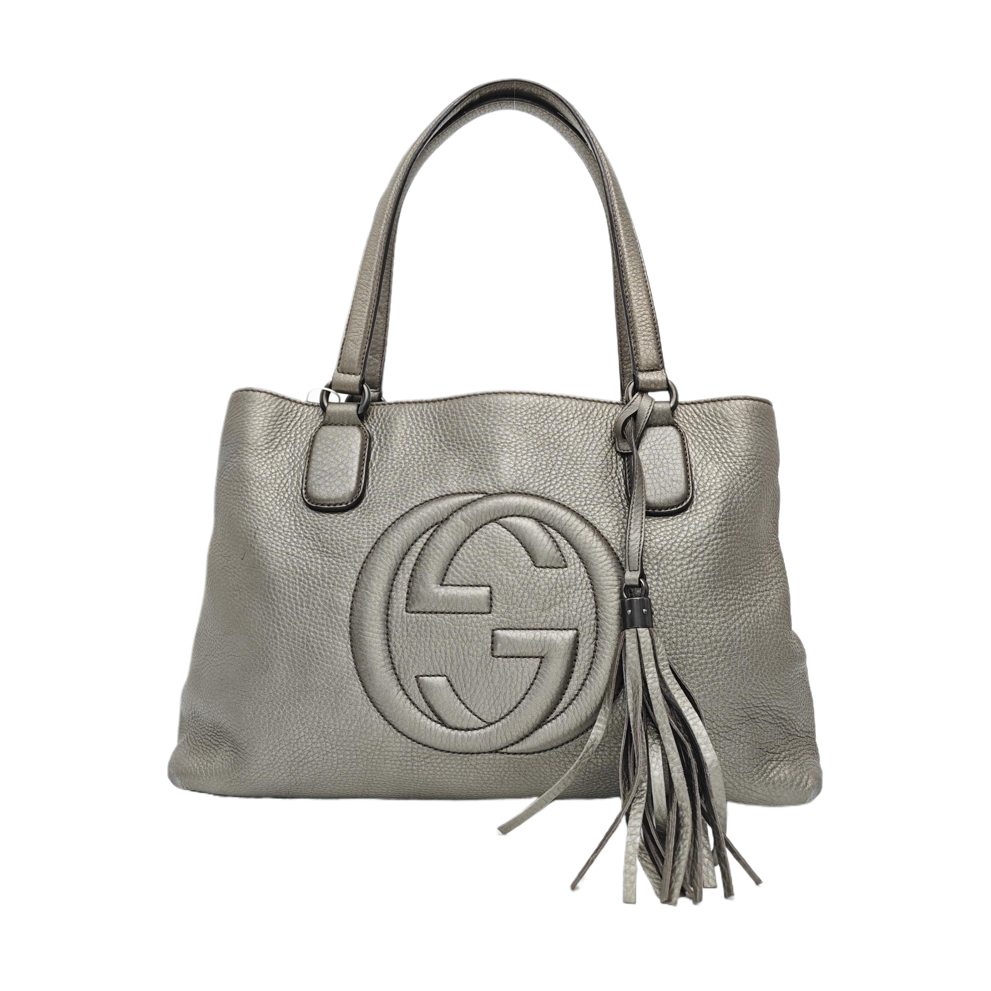 Soho Large Calfskin Gray