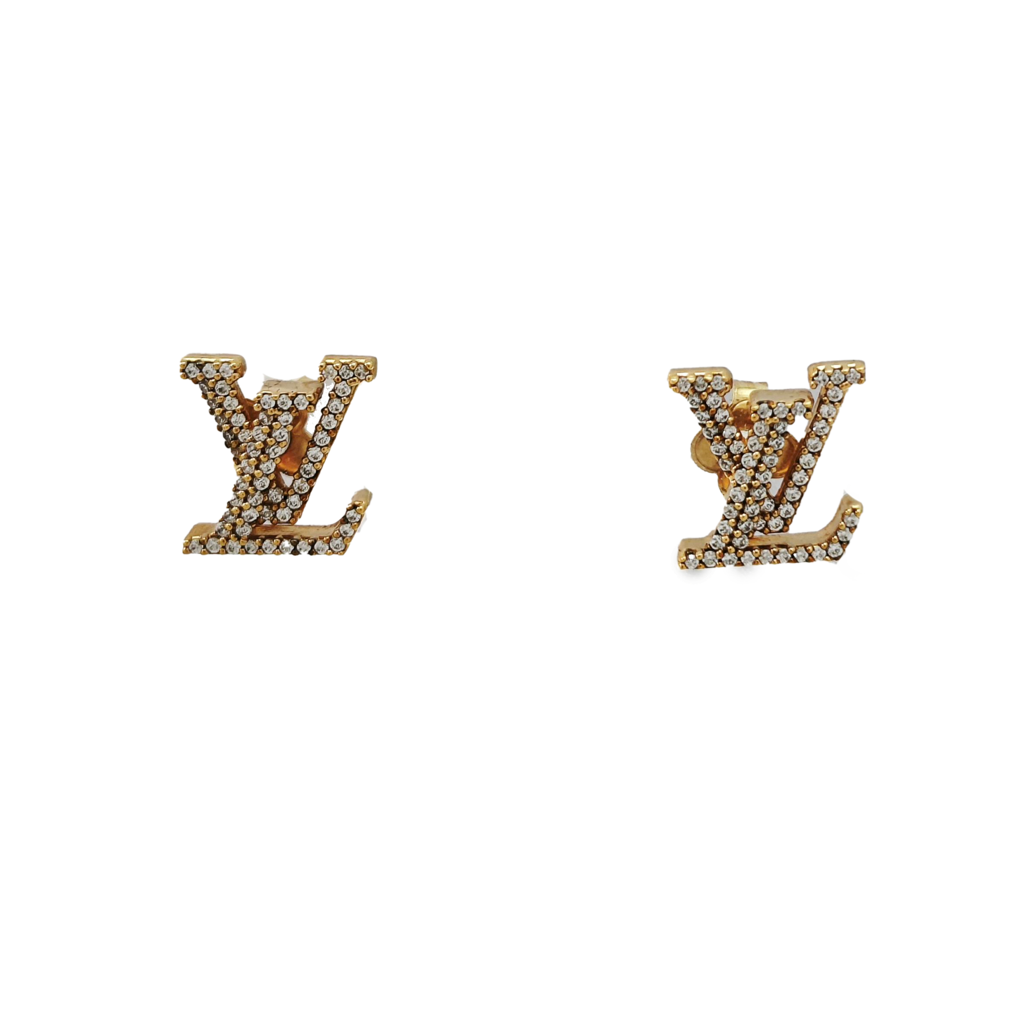 Metal Gold Stud Earrings