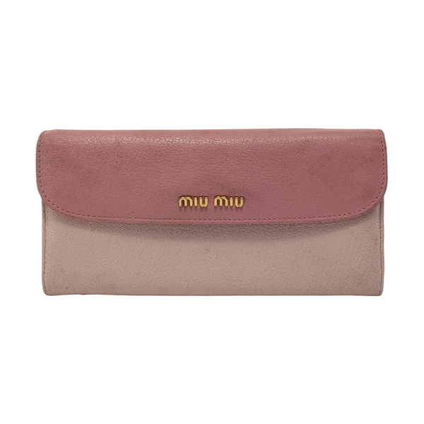 Calfskin Wallet Pink