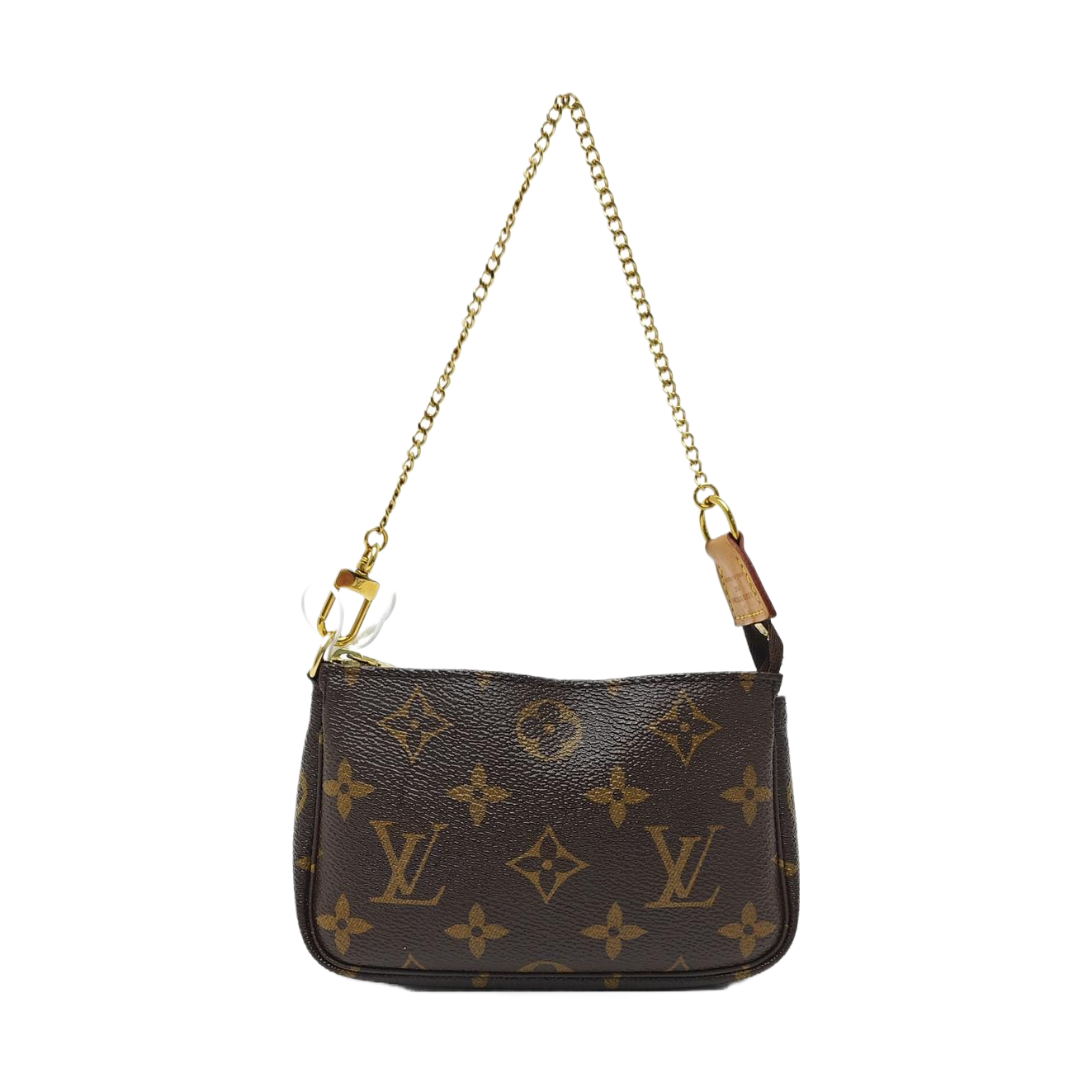ACCESSOIRES Mini Monogram Coated Canvas Brown