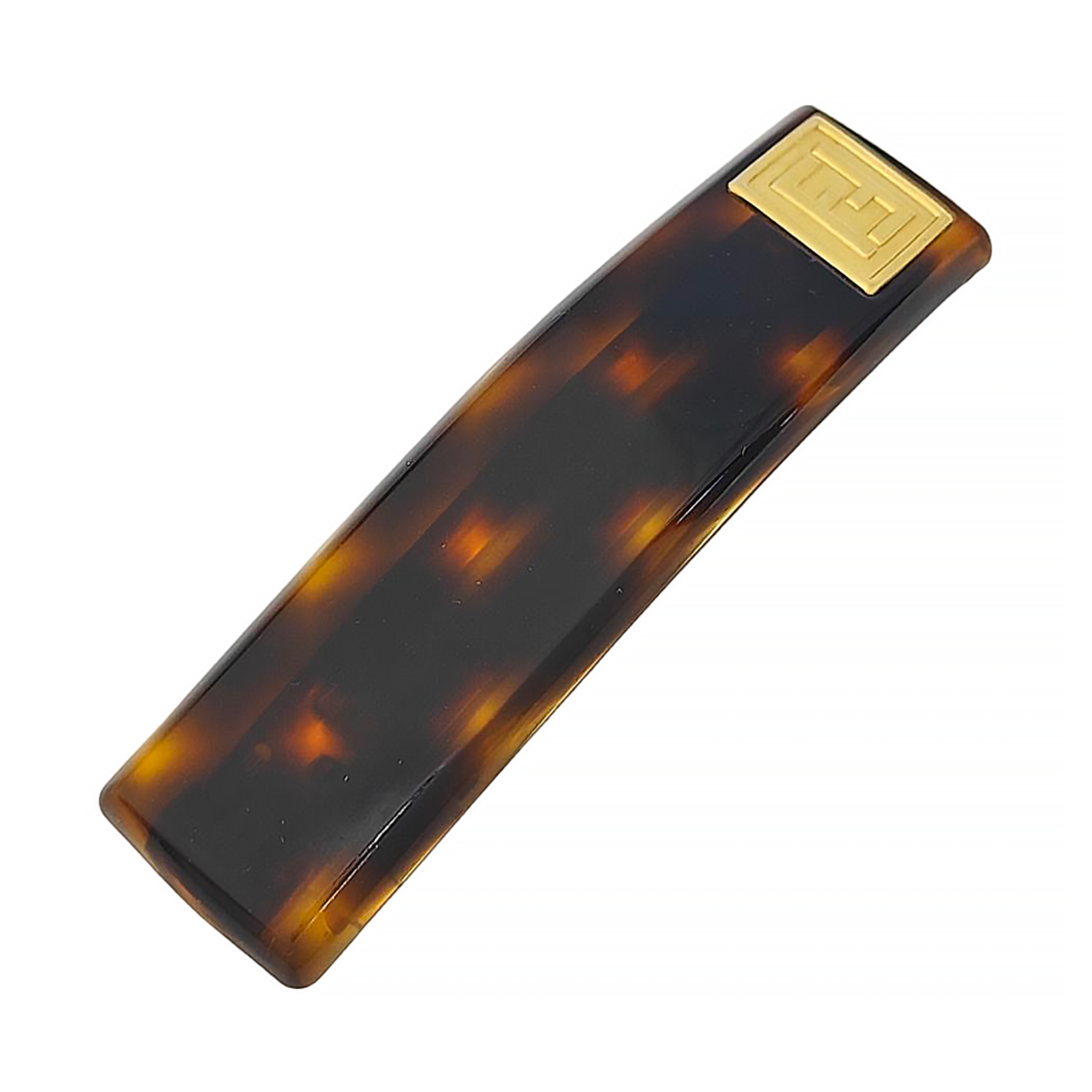 Synthetic Hair Clip Brown