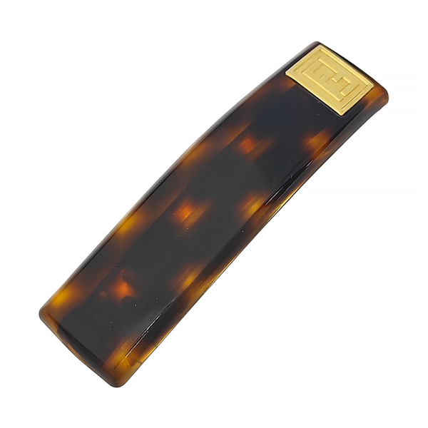Synthetic Hair Clip Brown