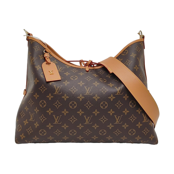 CARRYALL MM Monogram Coated Canvas Brown
