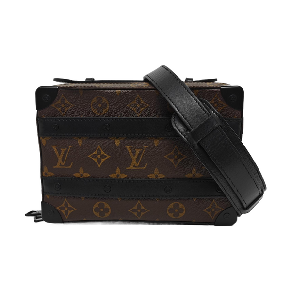 SOFT TRUNK Monogram Coated Canvas Brown