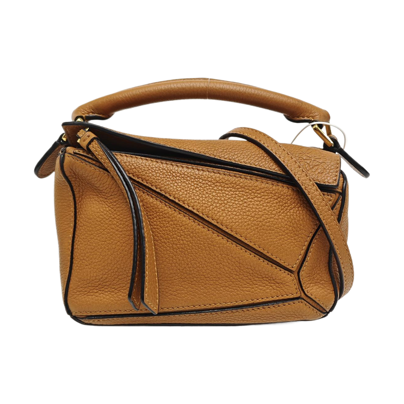 Puzzle Mini Calfskin Brown
