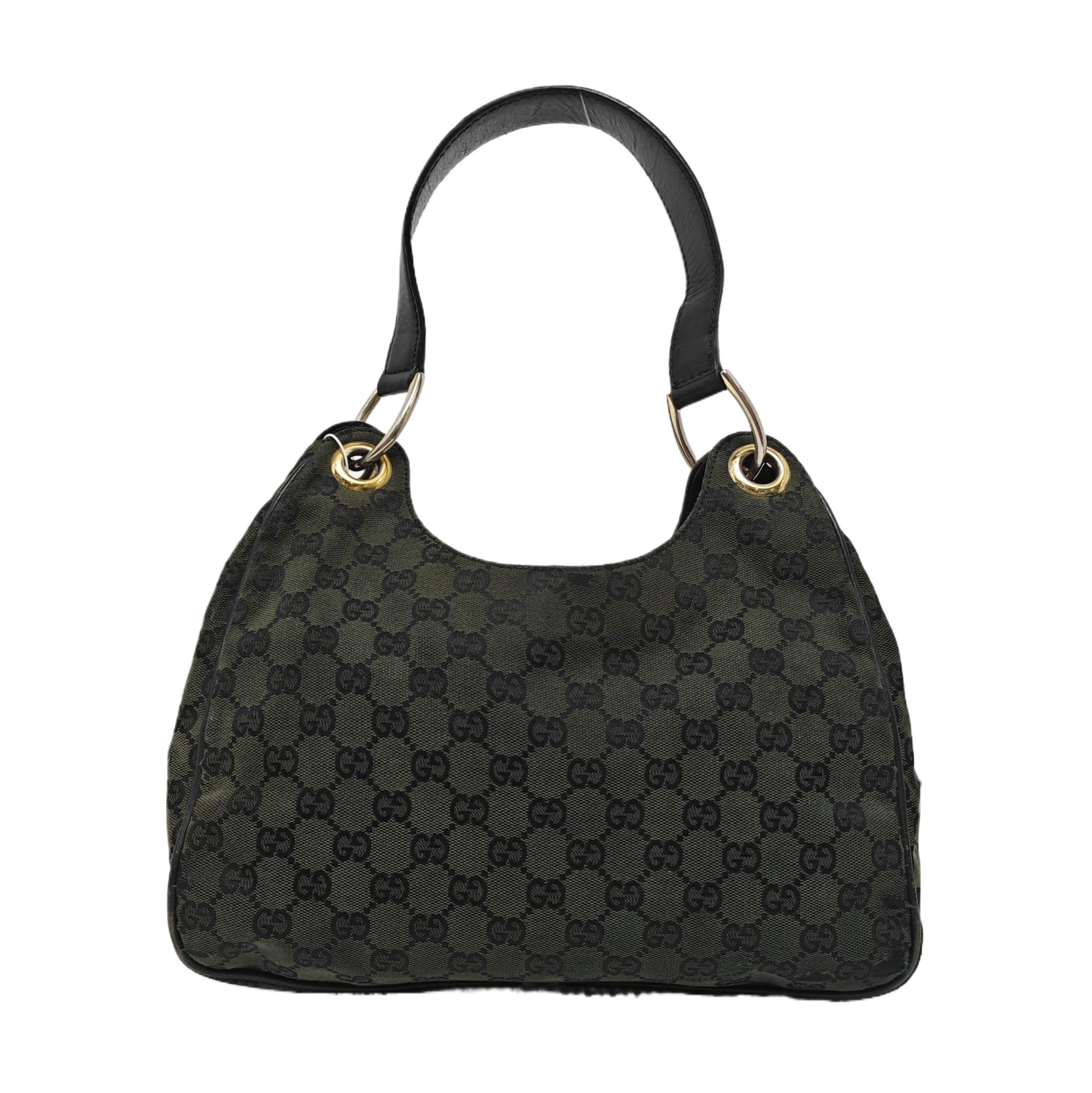 Monogram Canvas Top Handle Bag Green