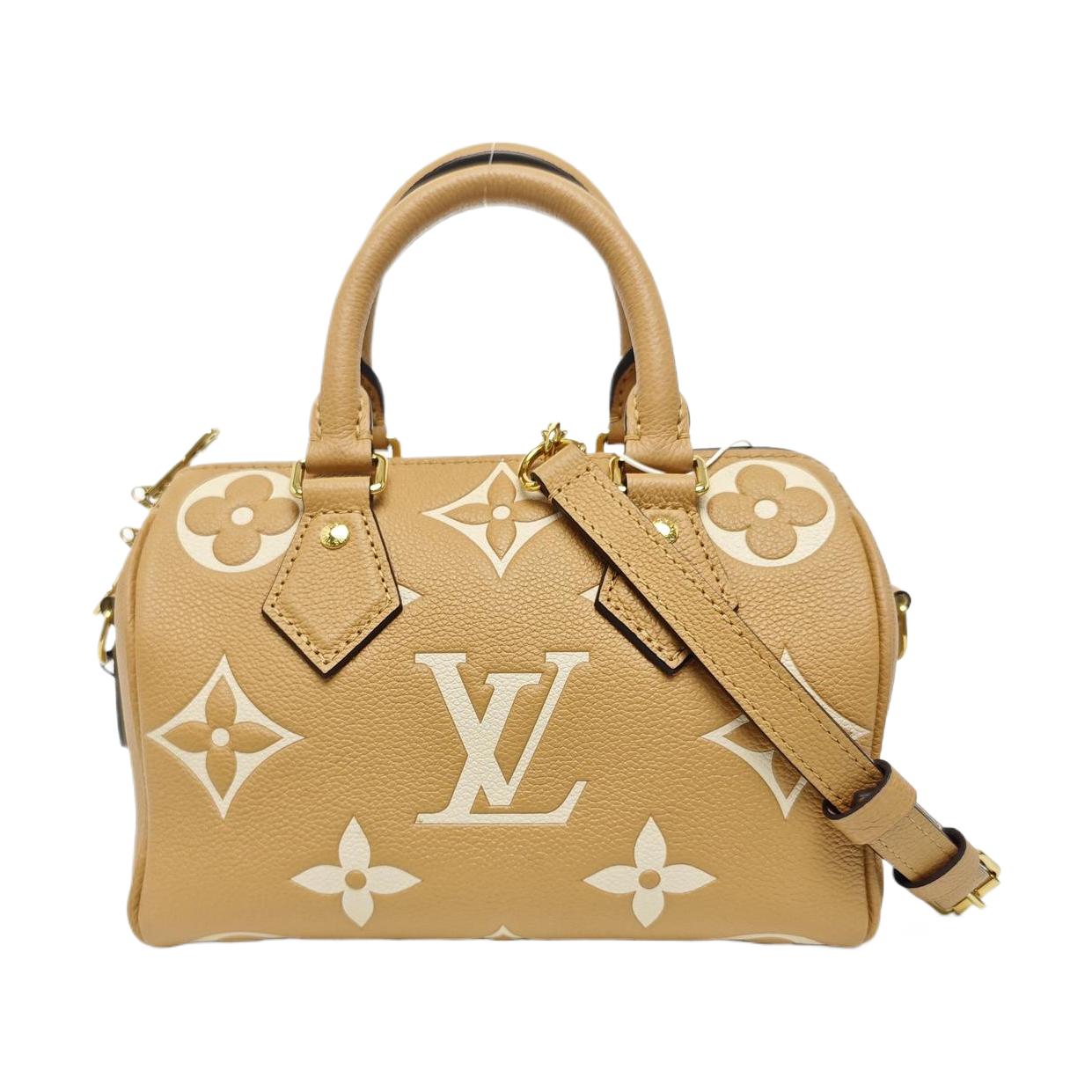 SPEEDY 20 Monogram Calfskin Pink