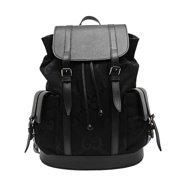 Jumbo Monogram Canvas Black