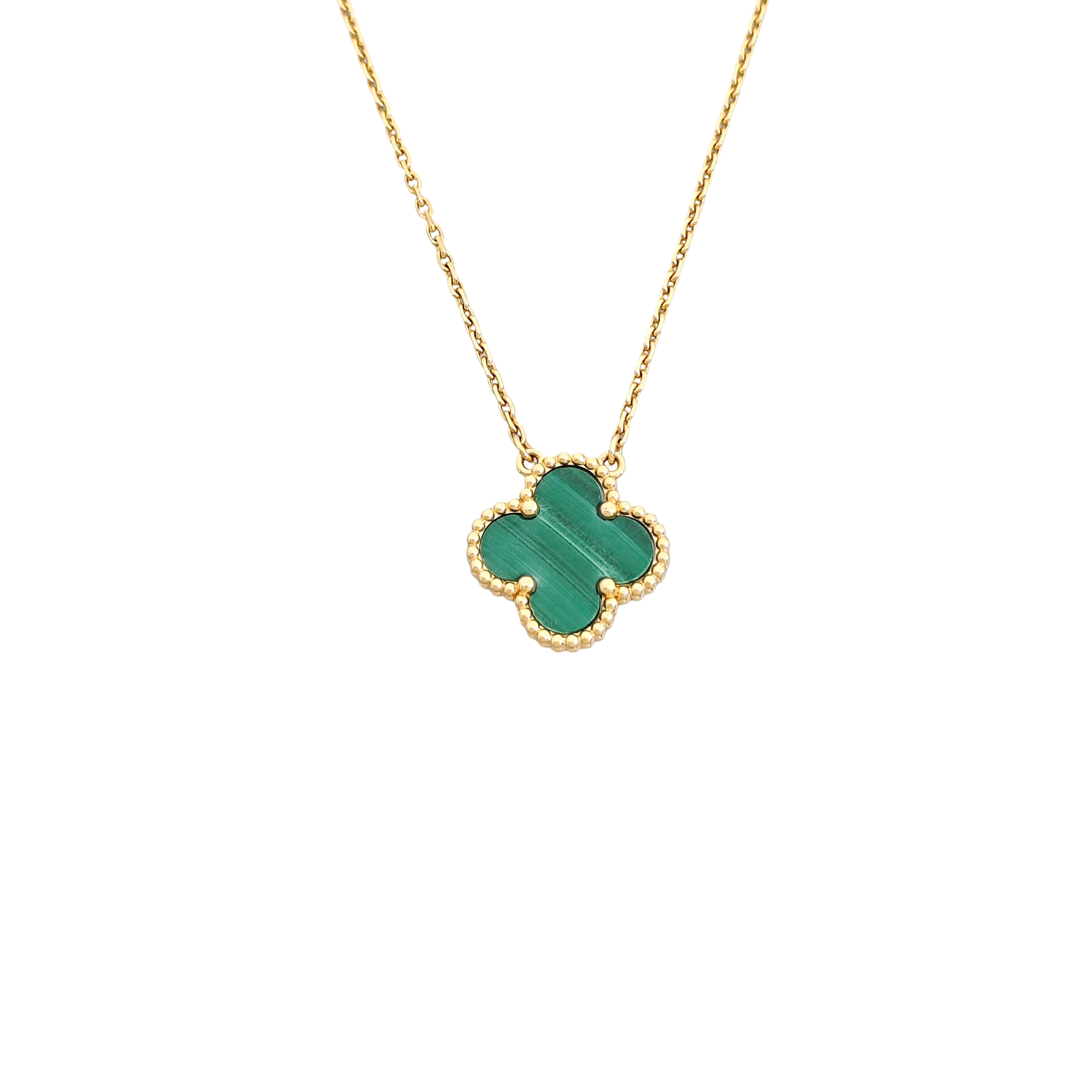 Vintage Alhambra 18k Gold Necklace