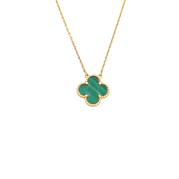 Vintage Alhambra 18k Gold Necklace
