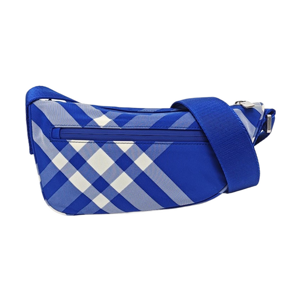Canvas Crossbody Bag Blue