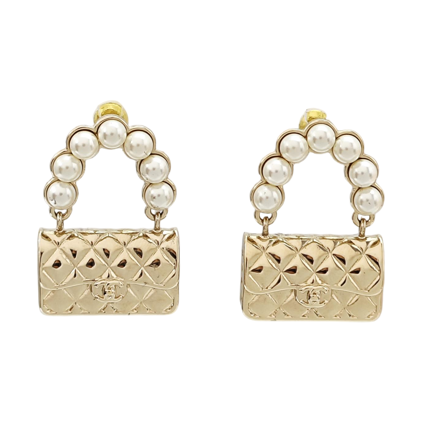 Metal Gold Stud Earrings
