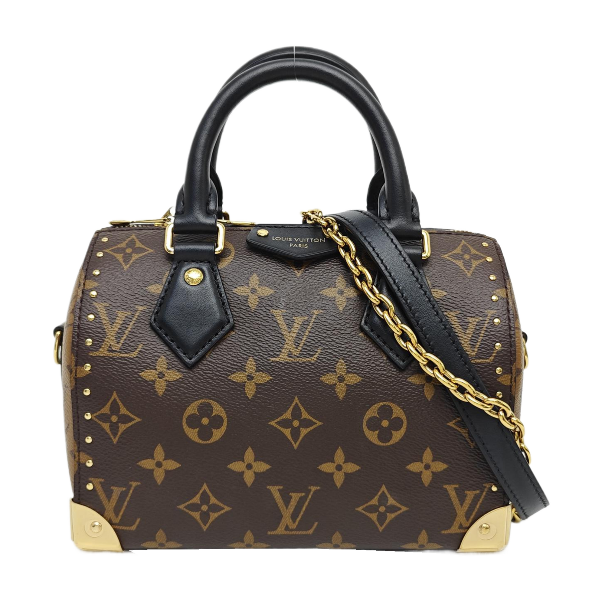SPEEDY TRUNK 20 Monogram Coated Canvas Brown