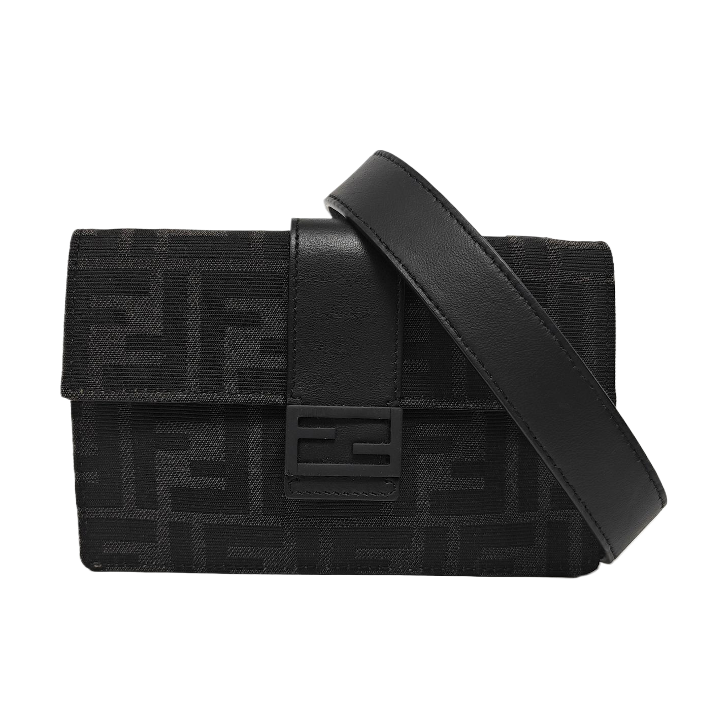 Canvas Shoulder Bag Black