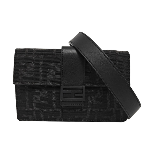 Canvas Shoulder Bag Black
