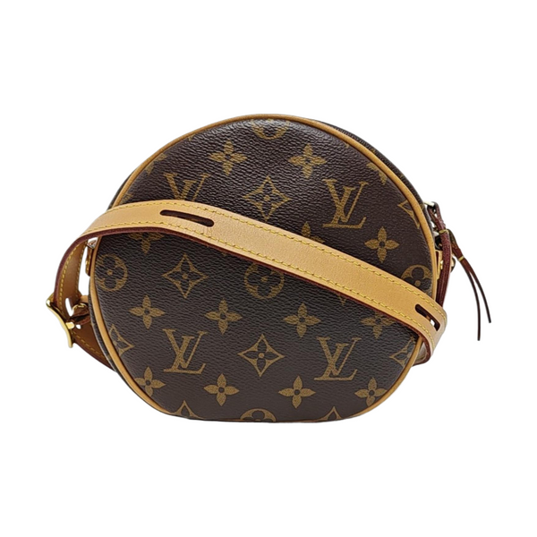 BOITE CHAPEAU PM Monogram Coated Canvas Brown