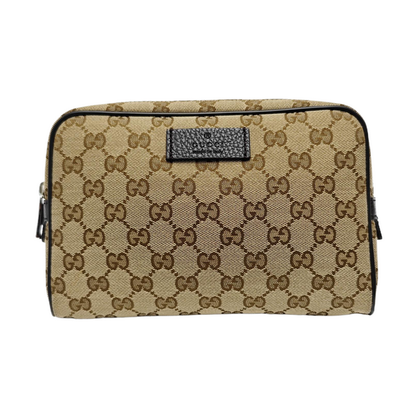 GG Supreme Monogram Canvas Brown