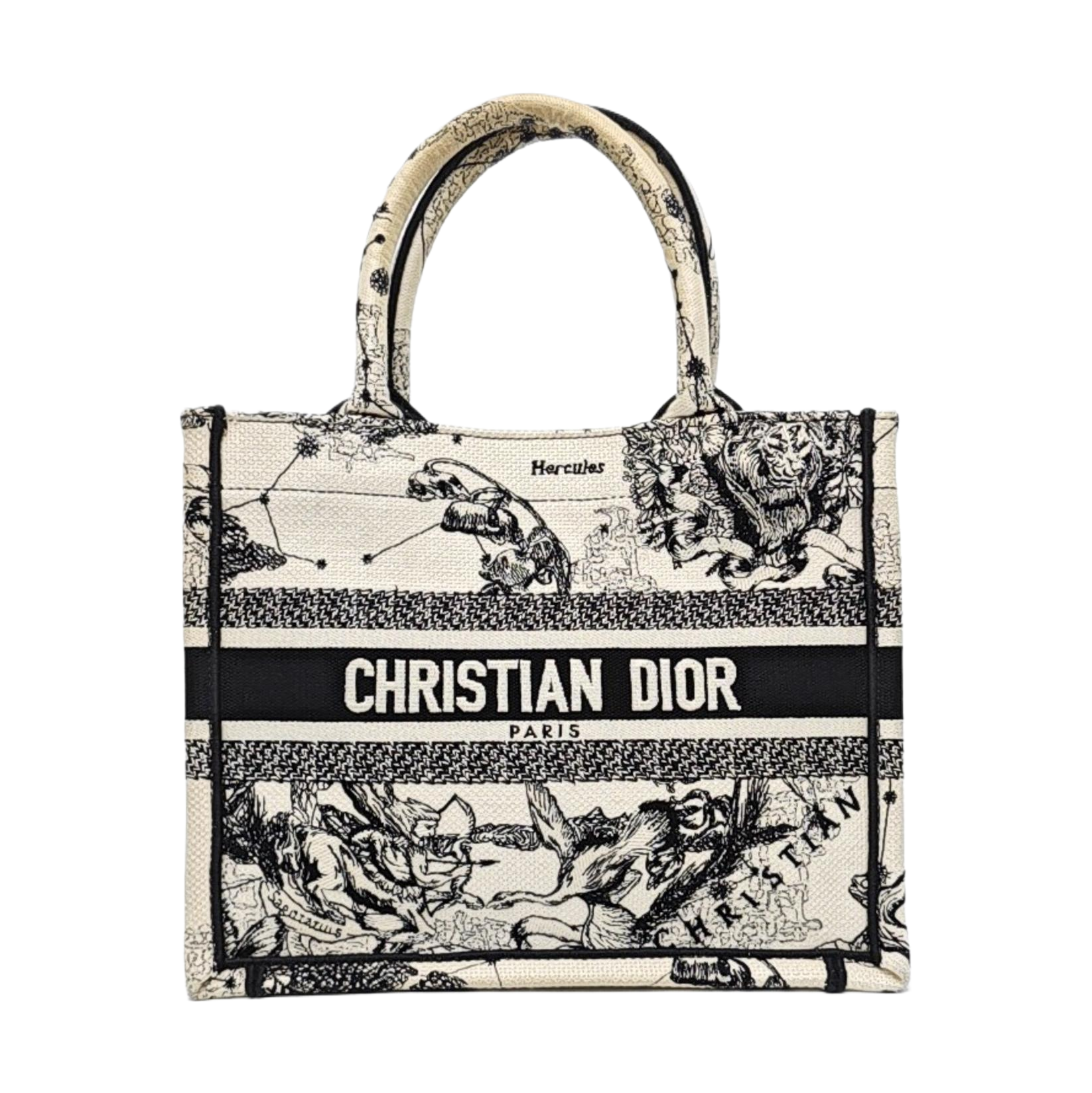 Authenticated pre-owned  Book Tote Small Canvas White - Tote Bag at Looply