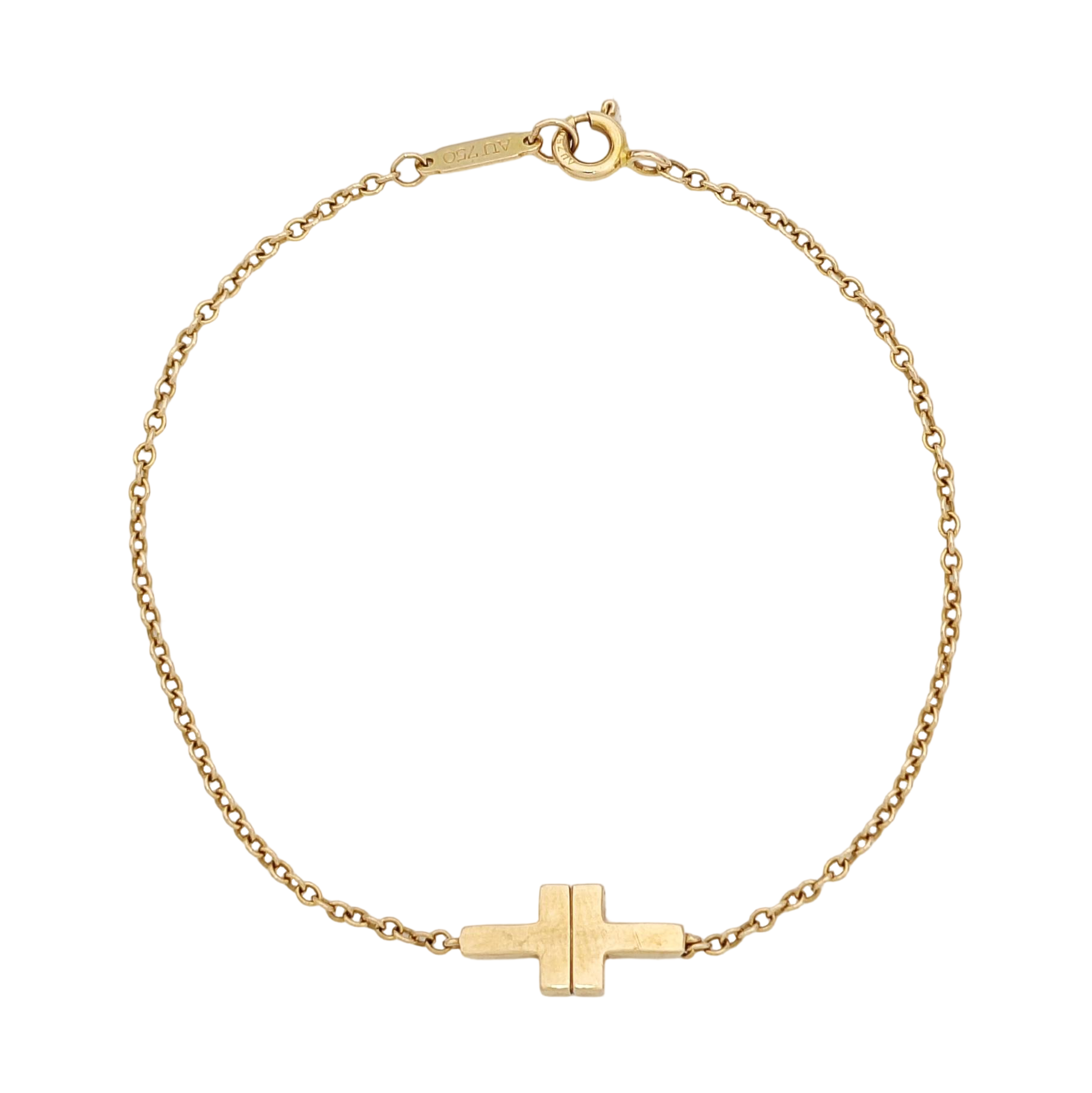 Tiffany T 18k Rose Gold Bracelet