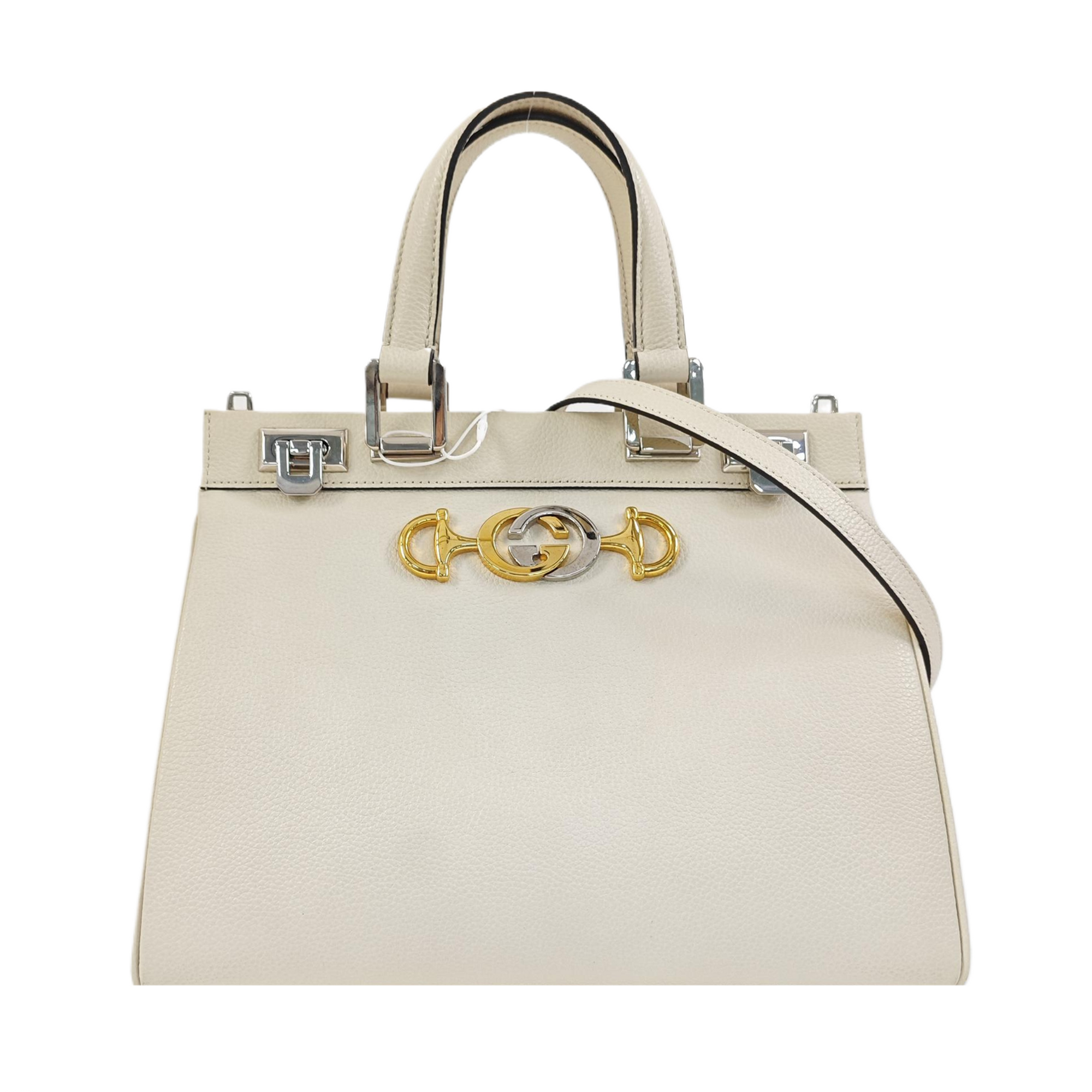 Zumi Small Calfskin White